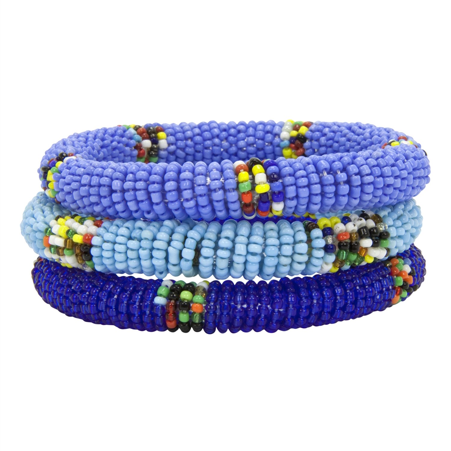 Handmade Maasai Beaded Bracelets from Kenya - Authentic African Tribal Jewelry for Women & Men - Perfect for Boho Fashion, Festival Accessories & Cultural Gifts