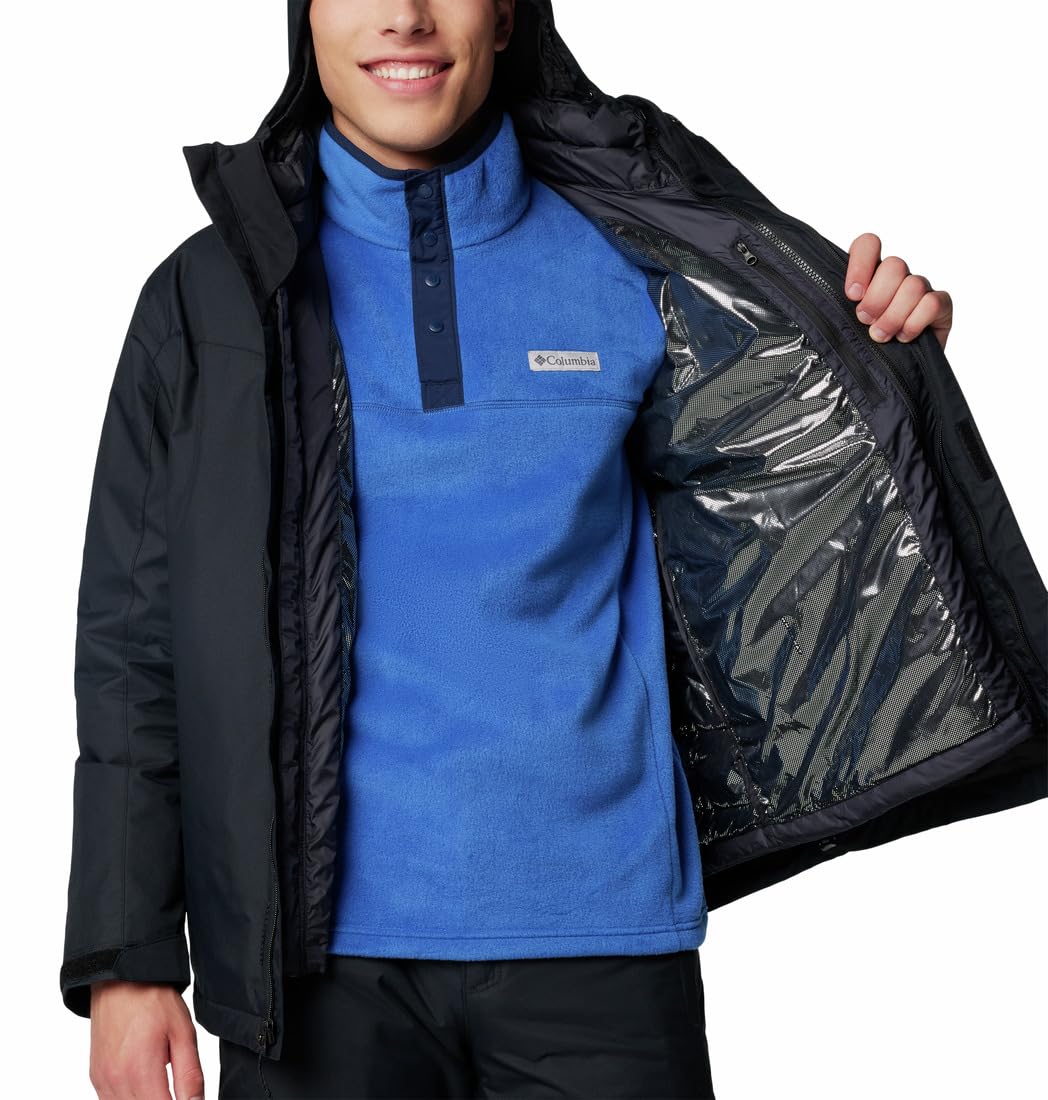 Columbia Men's Whirlibird V Interchange Jacket - Waterproof Insulated Winter Jacket for Hiking, Skiing & Outdoor Adventures