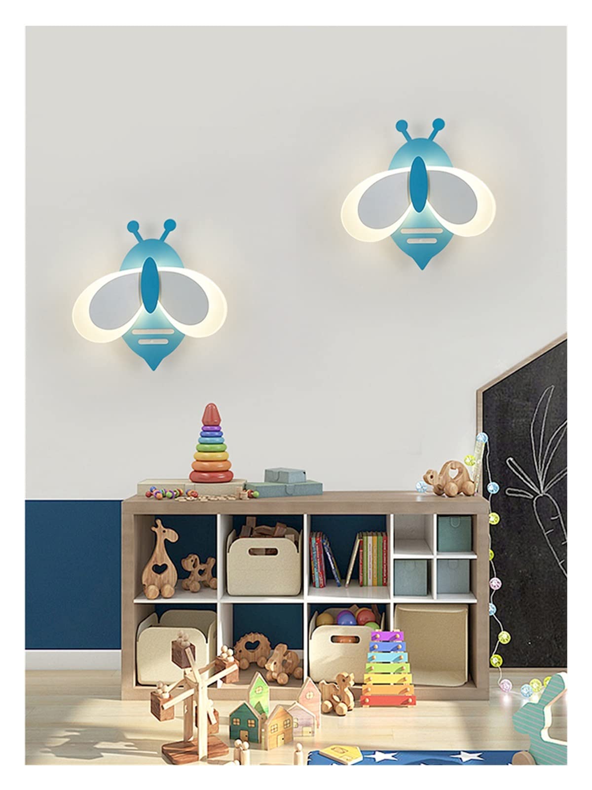 Nordic Style Wall Sconces - Modern LED Wall Lights for Bedroom, Bathroom & Kids Room | Decorative Pink Wall Lamp for Mirror Lighting & Bedside Ambience | Perfect for Home Decor & Cozy Night Reading