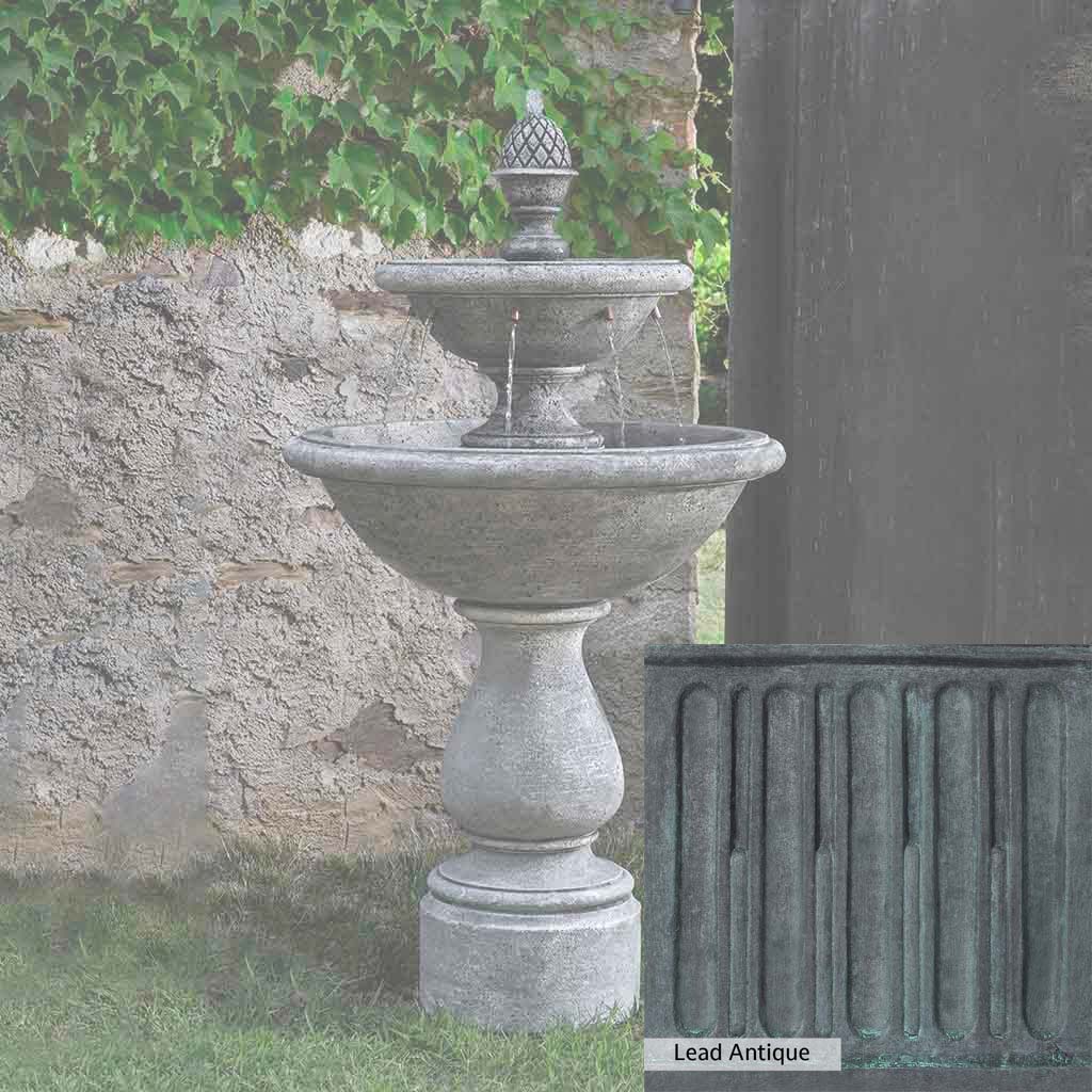 Campania International Charente Fountain - Classic Outdoor Garden Water Fountain for Patio, Yard & Landscaping | Perfect for Backyard Decor, Zen Meditation & Relaxation