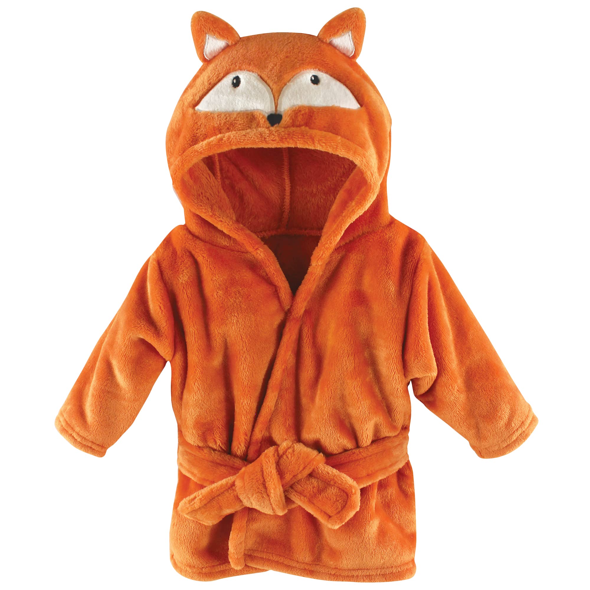 Hudson Baby Unisex Plush Robe for Pool & Beach - Soft Cover-Up for Toddlers