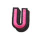 3D U-Shaped Alphabet Letters for Kids Learning - Perfect for Classroom Decor, DIY Crafts, and Educational Activities