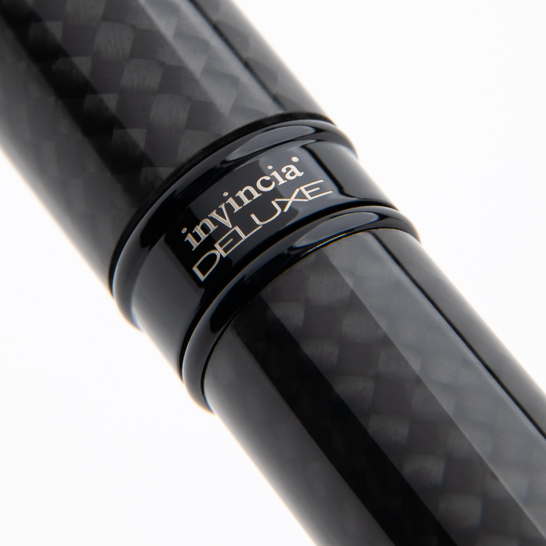 MONTEVERDE Invincia Deluxe Ballpoint Pen - Premium Black Carbon Fiber Design for Smooth Writing | Luxury Office & Executive Gift for Professionals