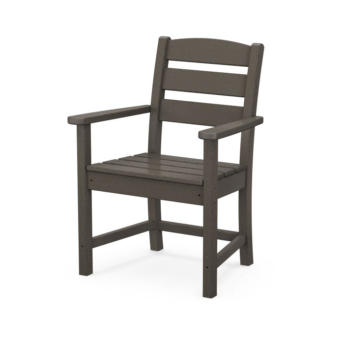 POLYWOOD Lakeside Dining Arm Chair - Weather-Resistant Outdoor Furniture for Patio, Deck & Poolside Use