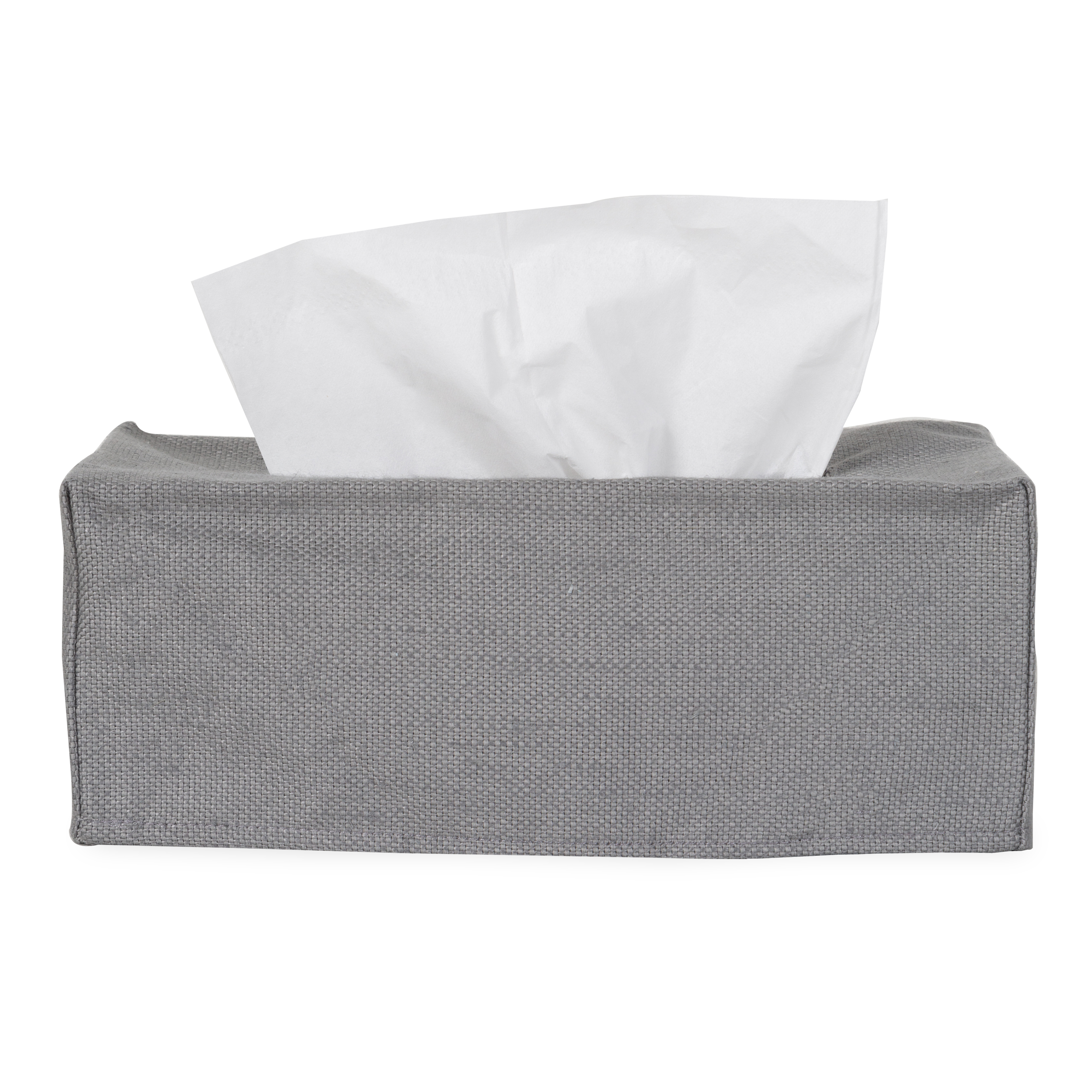 Linen Tissue Box Cover - Elegant & Breathable Fabric for Home Decor | Perfect for Living Room, Bedroom, and Bathroom Organizing