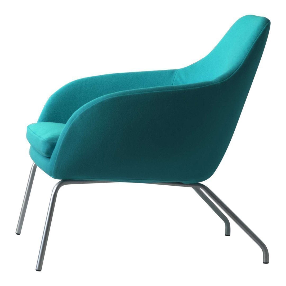Asento Lounge Chair - Modern Comfortable Accent Chair for Living Room, Bedroom & Office - Perfect for Relaxing, Reading & Lounging