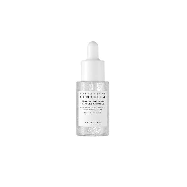 Skin1004 Madagascar Centella Tone Brightening Capsule Ampoule - Brightening Serum for Glowing Skin | Perfect for Daily Skincare Routine & Hyperpigmentation Treatment