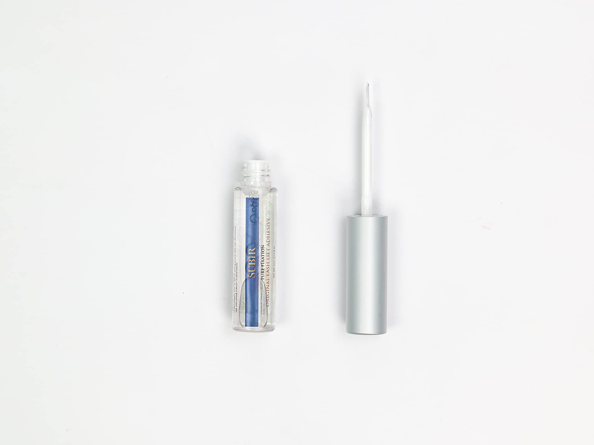 SUBIR Original Lash Lifting Adhesive (5ml 0.16oz) - Water-Based Eyelash Perming Glue for Curling Rods - Safe & Long-Lasting Fixation (2-Pack) - Perfect for Salon & Home Eyelash Perming Treatments