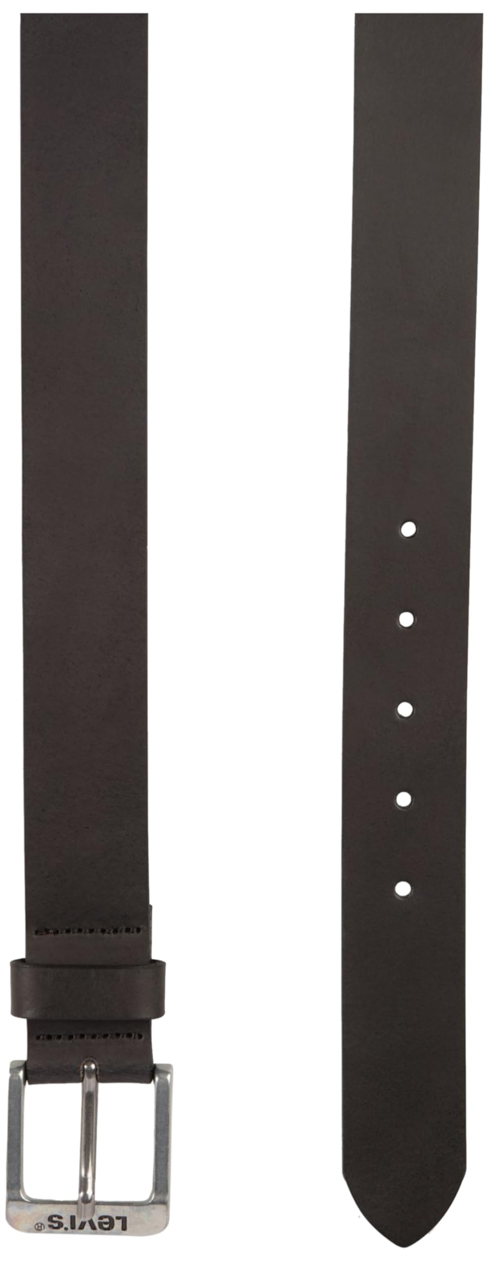 Levi's Men's Genuine Leather Belt - Black, Size 31 Inches - Classic Casual & Business Wear Accessory for Jeans, Chinos & Dress Pants