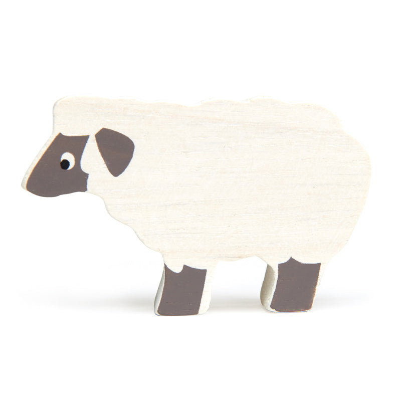 Handcrafted Wooden Sheep Figurine - Unique Home Decor & Farmhouse Gift for Collectors, Perfect for Nursery, Shelf Display, and Rustic Themed Weddings