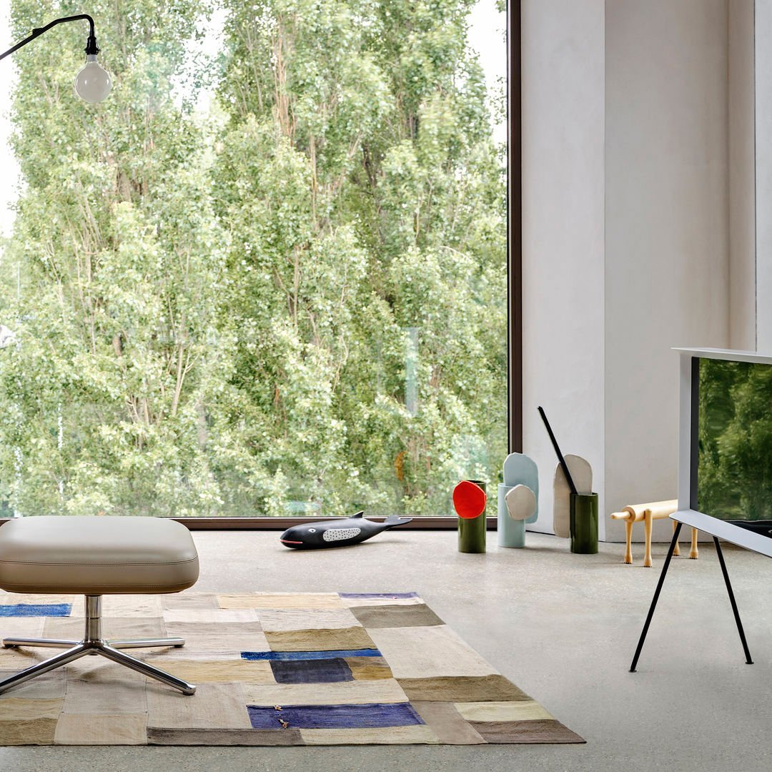 Eames House Whale - Mid Century Modern Sculpture for Home & Office Decor - Perfect for Living Room, Bookshelf, or Desk Display
