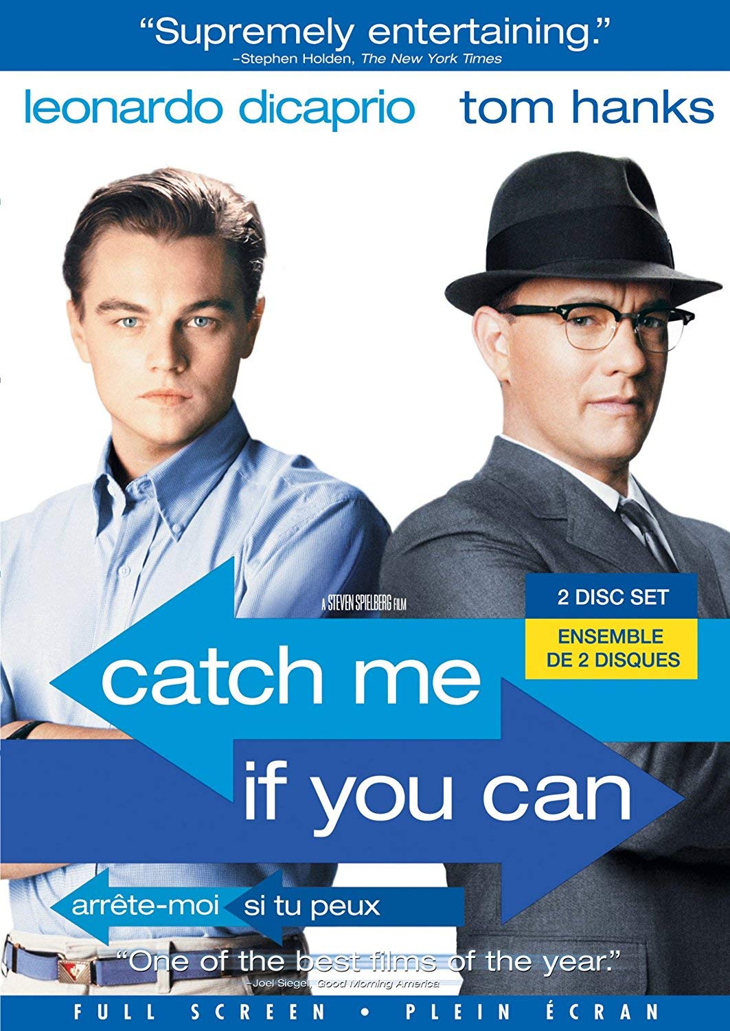Catch Me If You Can (Full Screen Edition) - DVD Movie - Perfect for Movie Nights and Family Entertainment