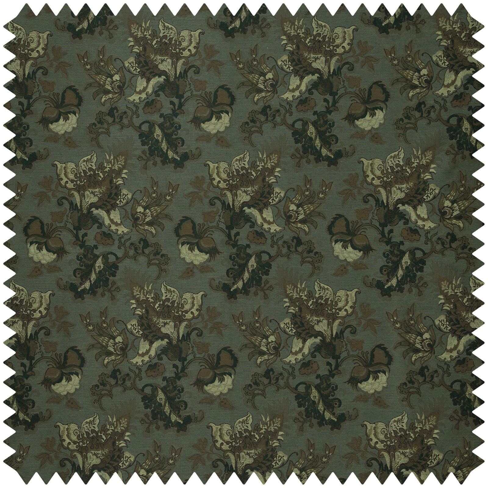 PERSEPHONE Jacquard Verdigris Sample - Elegant Home Decor for Living Room, Bedroom & Office