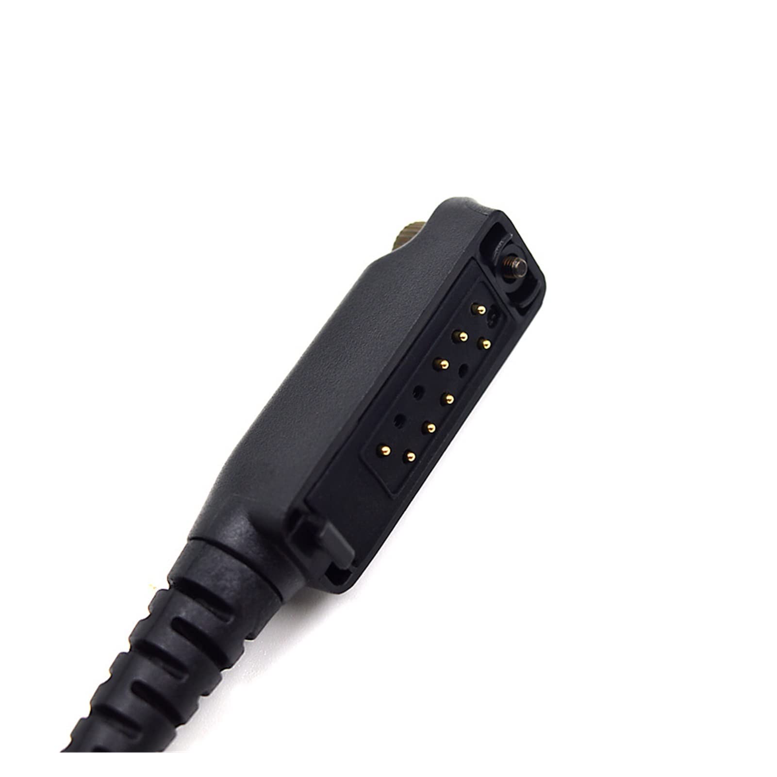 BMINO Earhook Earpiece Headset with PTT Mic - Compatible with Walkie Talkie Models STP8000/8030/8035/8038/8040/8080 & Sepura Radios - Secure Fit for Police, Security, Construction & Outdoor Communication