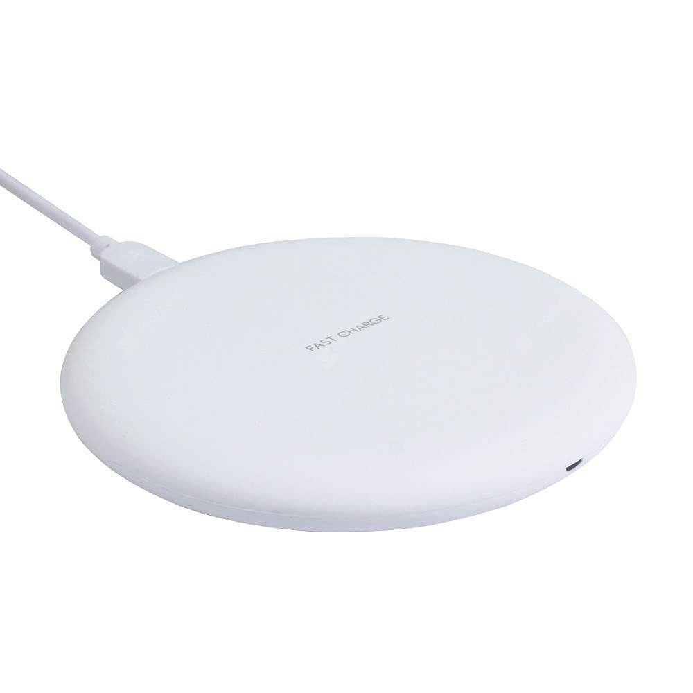 Fast Wireless Charger Pad 10W for Sharp Aquos EX SH-04E - Soft Touch Surface, Qi-Certified Charging Station for Home, Office & Travel