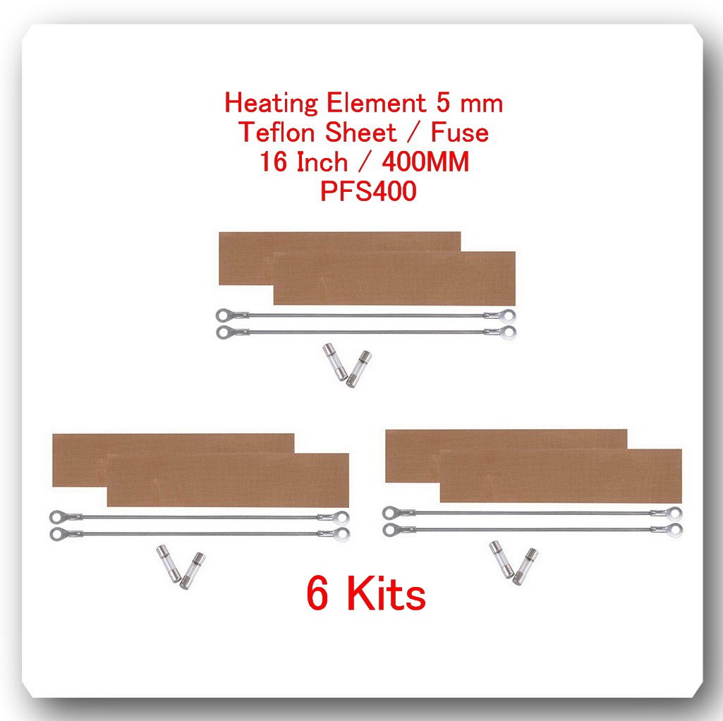 6 Kits Replacement Heating Elements for PFS400 16
