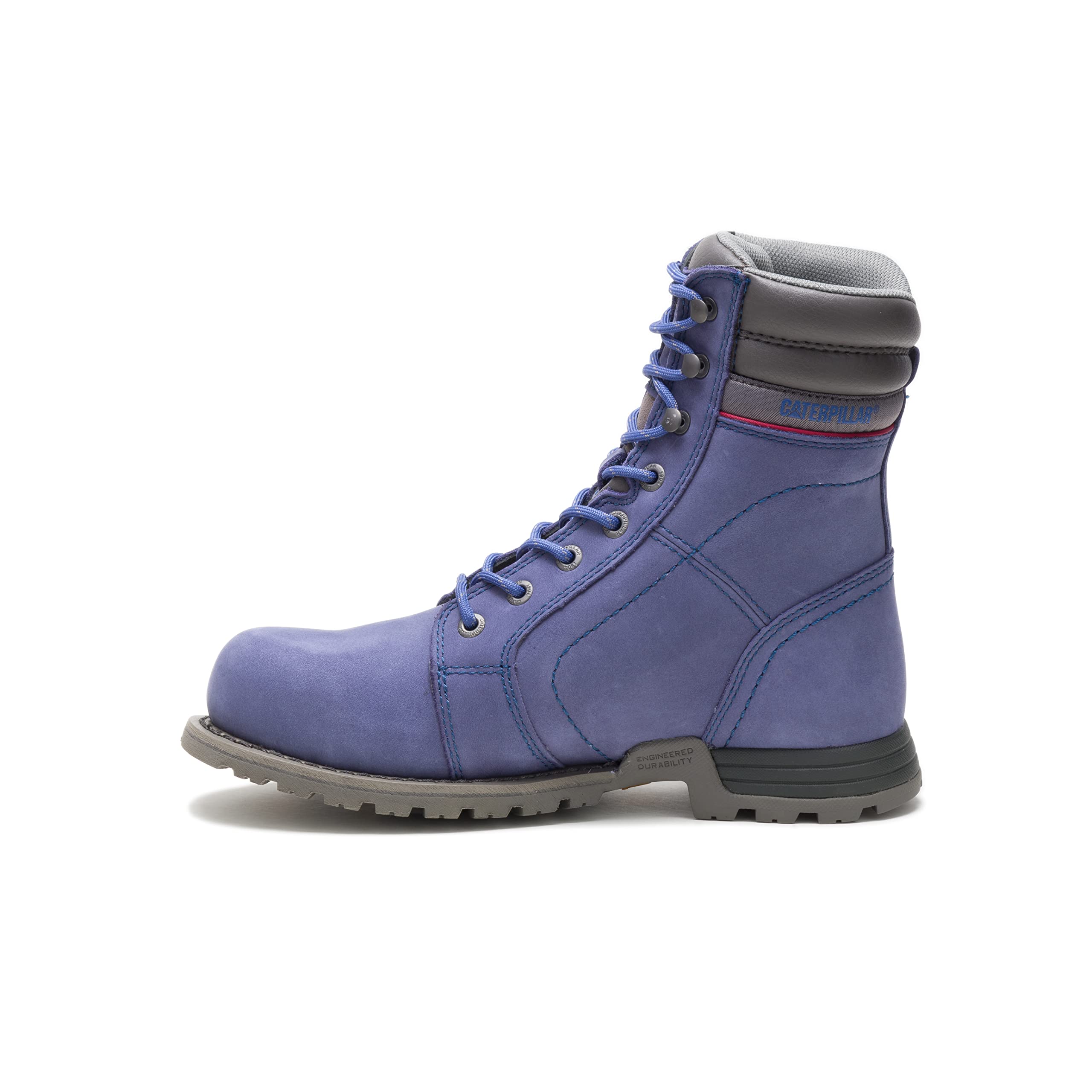 Cat Footwear Women's Echo Waterproof Steel Toe Work Boot - Durable Safety Shoes for Construction, Hiking & Outdoor Work | Slip Resistant & Comfortable for All-Day Wear