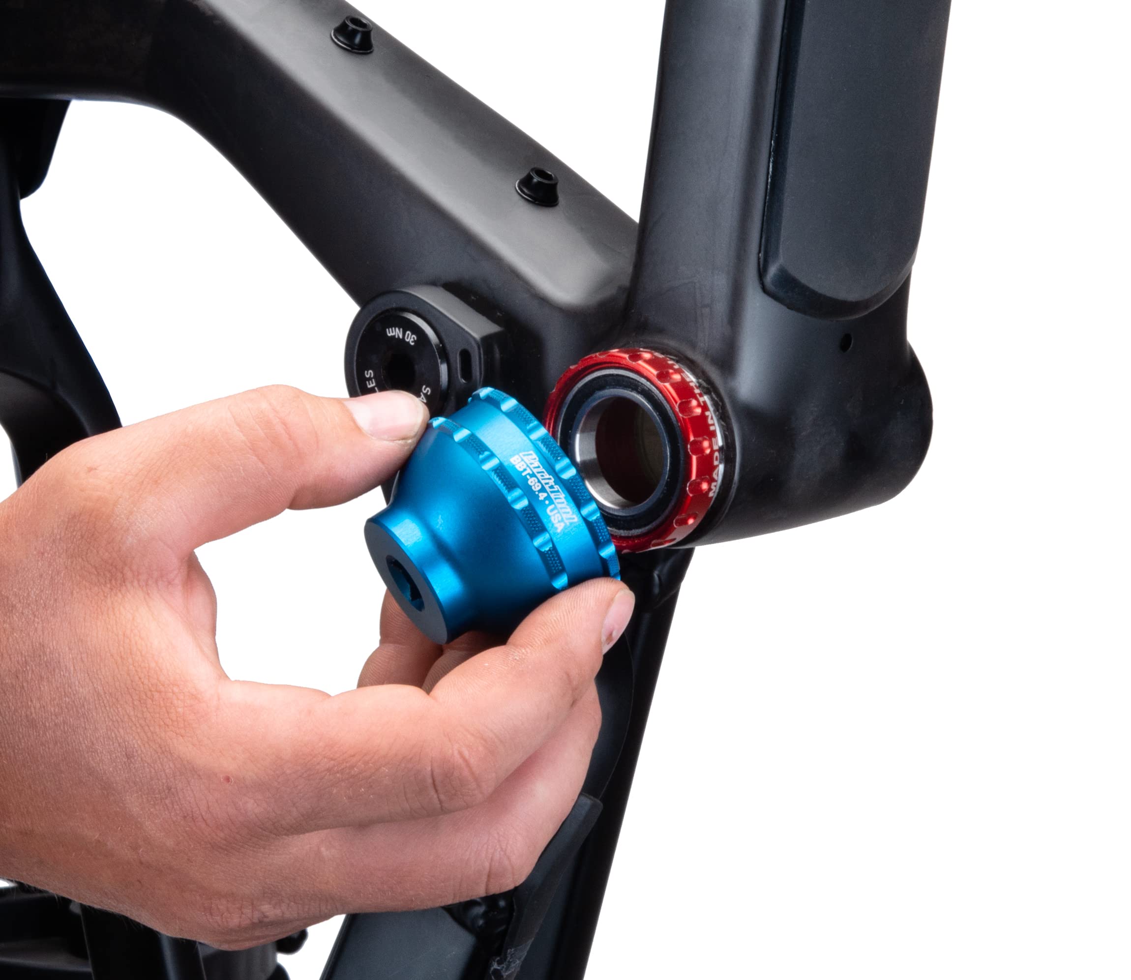 BBT Bike Bottom Bracket Tool - Professional Bicycle Pedal Crank Removal Tool in Blue - Perfect for Mountain Bike & Road Bike Maintenance and Repair