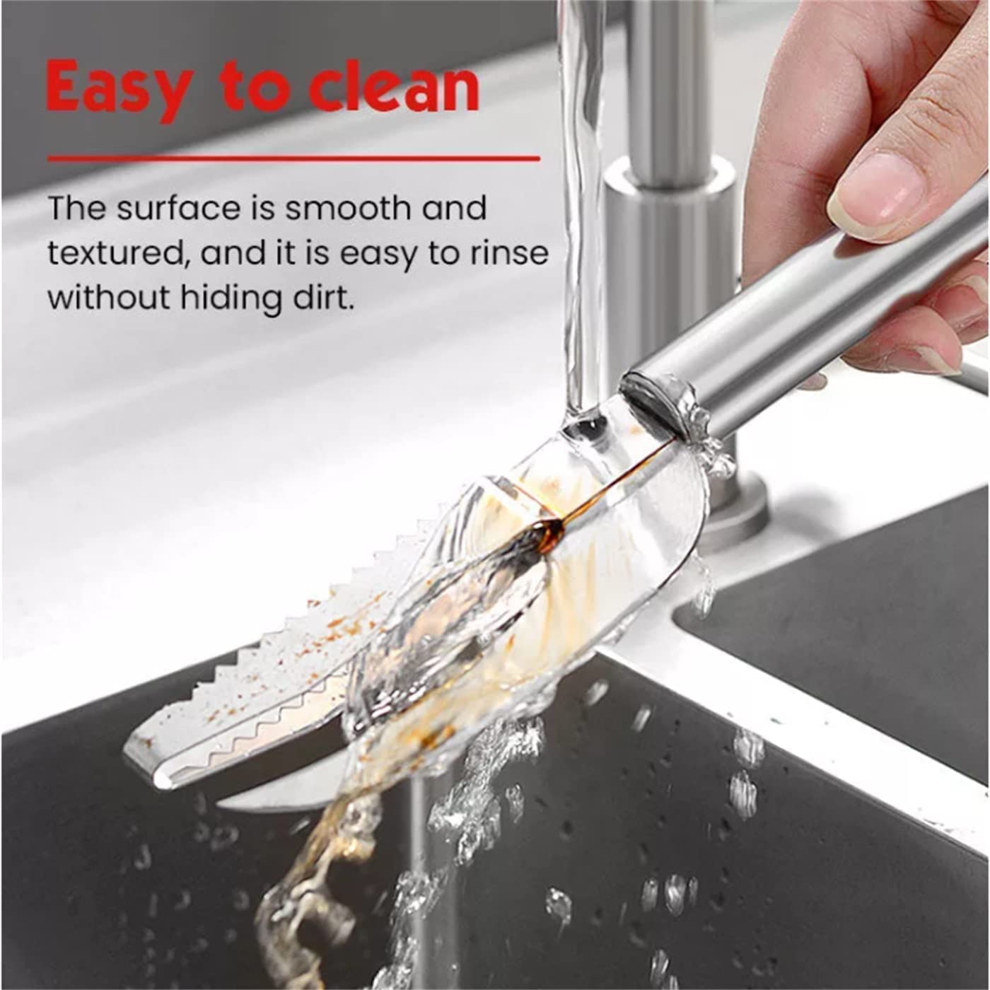 3-in-1 Stainless Steel Fish Scale Knife - Scraper, Digger & Cutter | Professional Fish Cleaning Tool Set (2pcs) for Kitchen & Outdoor Fishing | Perfect for Preparing Fresh Catches at Home or Camping