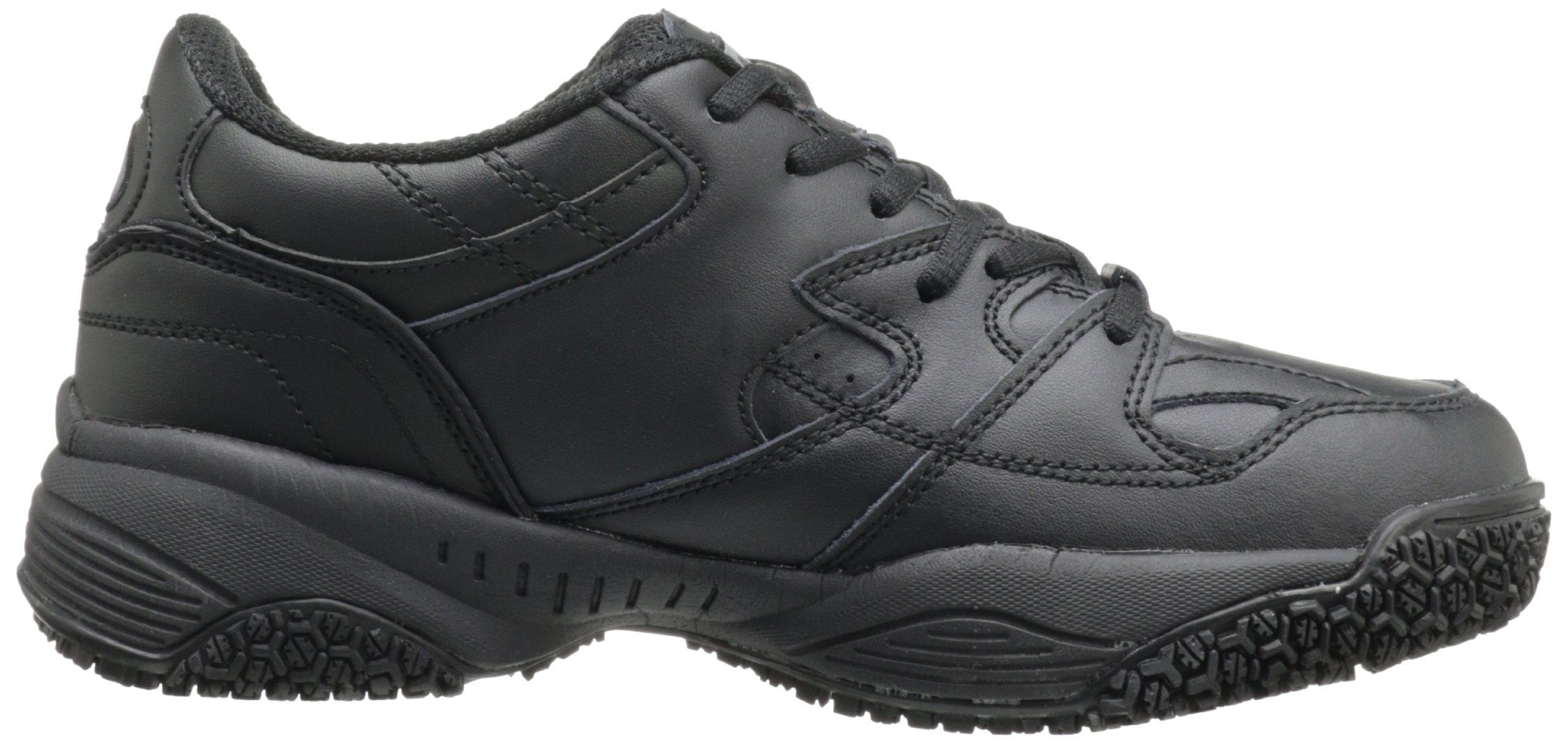 Skidbuster 5055 Women's Slip Resistant Leather Athletic Shoes - Non-Slip Comfort Sneakers for Work, Walking & Gym - Breathable & Lightweight for All-Day Wear
