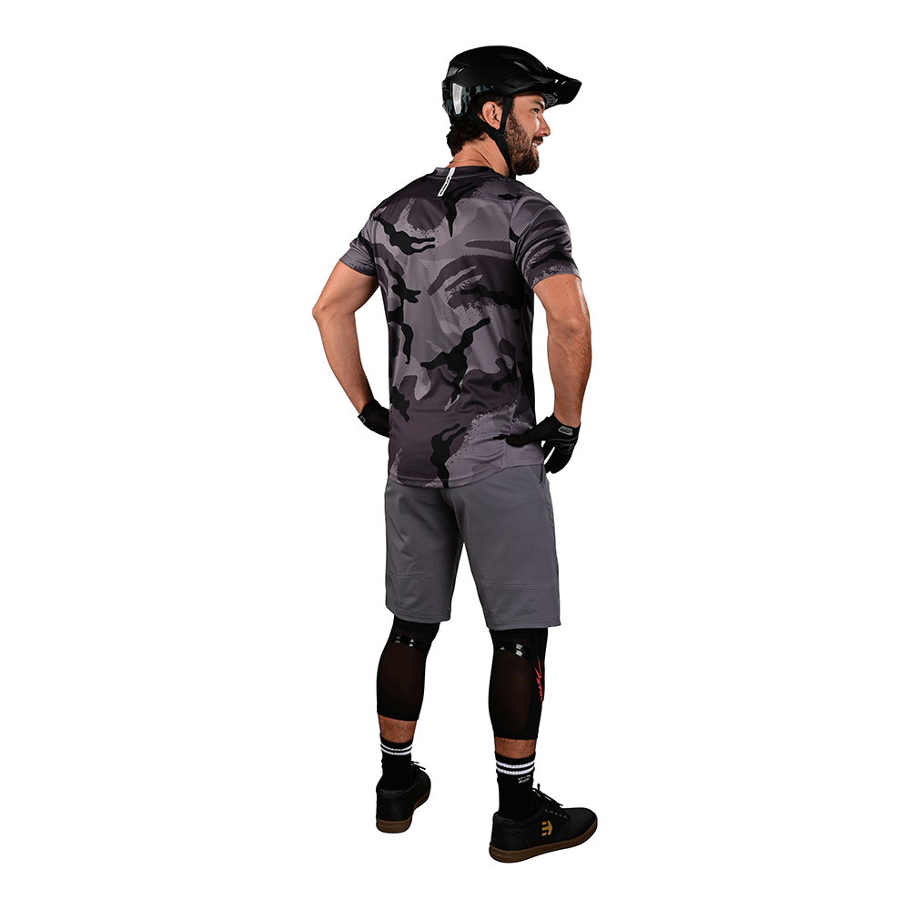 Flowline Short with Liner - Solid Charcoal Men's Casual Shorts for Outdoor Activities and Summer Wear