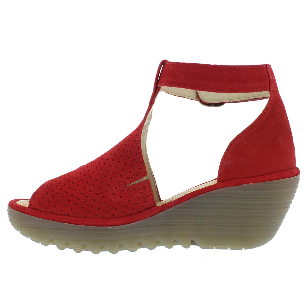 Fly London Women's Comfortable Wedge Sandals with Open Toe - Stylish Summer Casual Shoes for Beach, Vacation & Everyday Wear