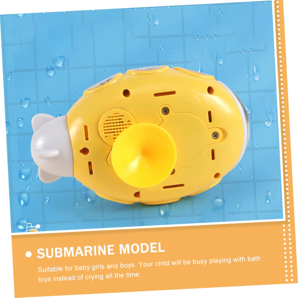 VICASKY 4-Piece Kids Bath Toys Set - Fun Water Play Duck Toys for Toddlers & Children - BPA-Free Plastic Yellow Rubber Ducks for Bathtub, Pool & Beach Playtime