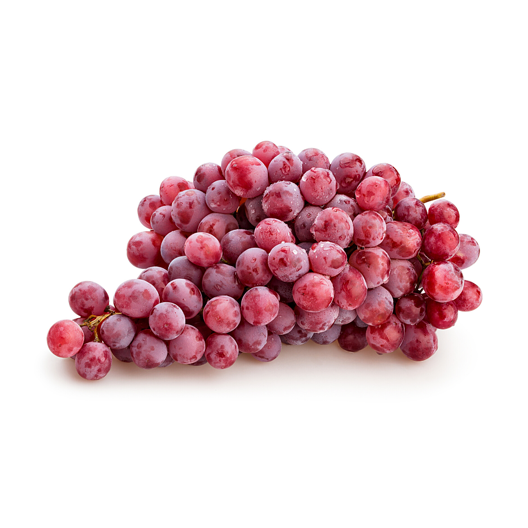 Fresh Organic Red Flame Grapes - Sweet & Juicy, Perfect for Snacking, Salads & Healthy Desserts | USDA Certified, Non-GMO, Vegan-Friendly