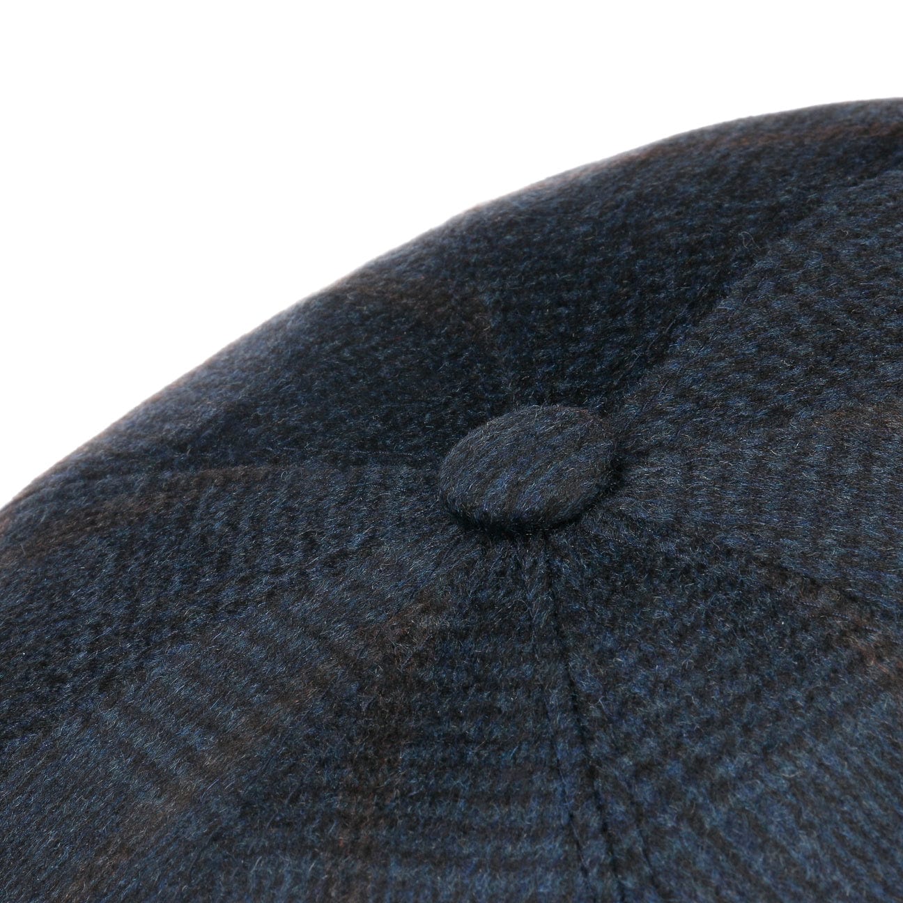 Stetson Hatteras Cashmere Check Newsboy Cap - Premium Wool Blend Flat Cap for Men, Winter Fashion Accessory | Perfect for Outdoor Activities, Casual Wear & Cold Weather