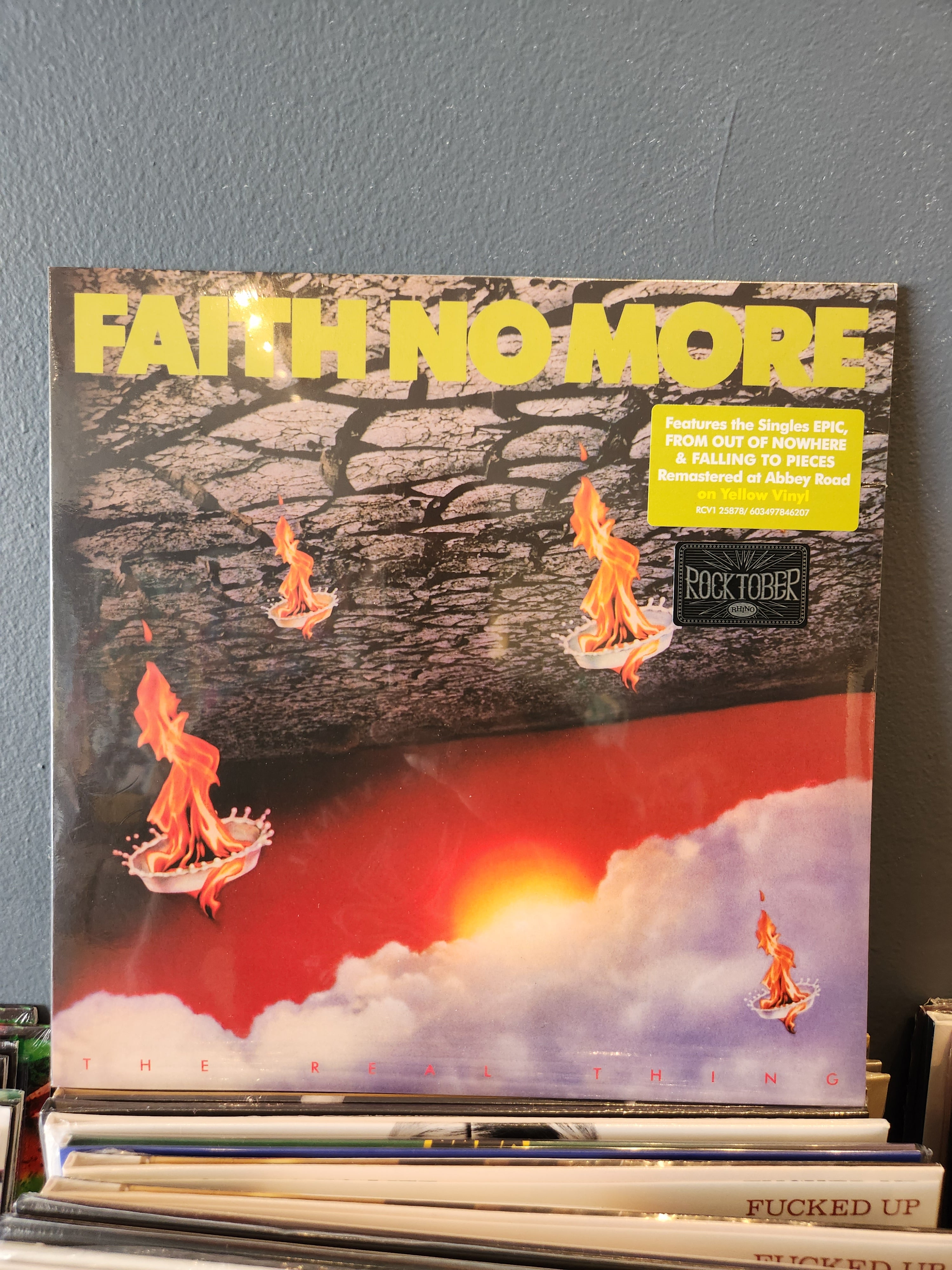 Faith No More - The Real Thing Vinyl LP Record | Alternative Rock Music Album for Collectors & Audiophiles | Perfect for Home Listening & Vinyl Enthusiasts