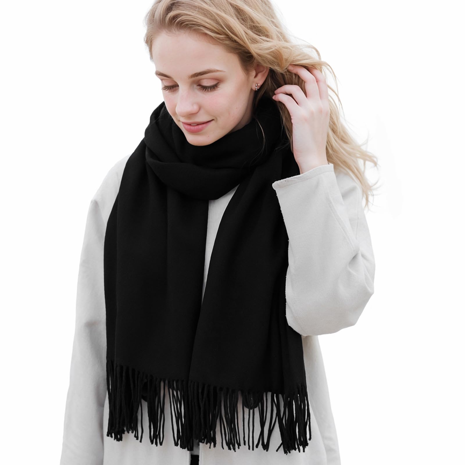 Luxury Pashmina Shawl Wraps for Women - Extra Large Soft Winter Scarf, Elegant Evening Shawl for Dresses & Wedding Accessories - Perfect for Formal Events, Date Nights & Special Occasions