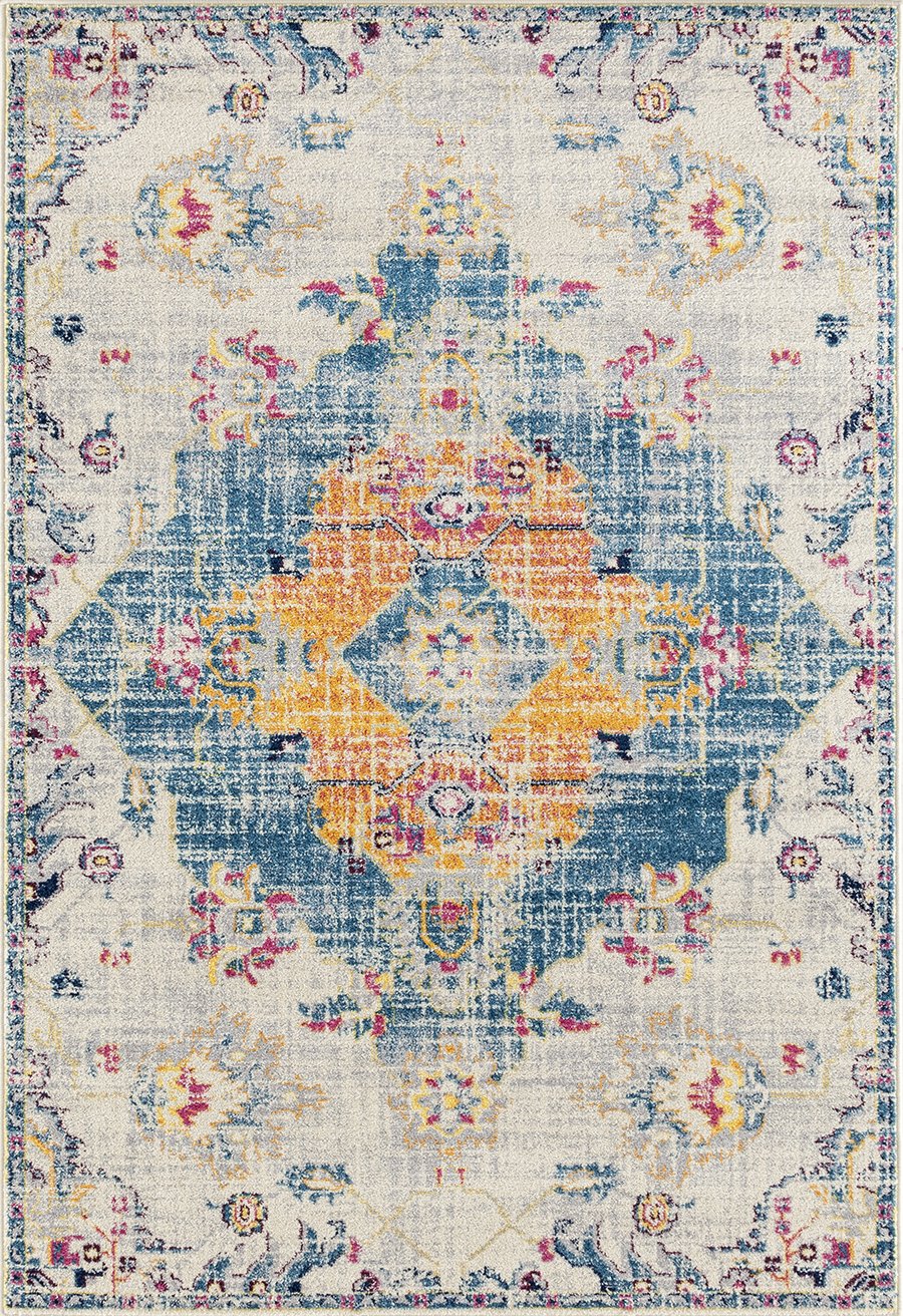 United Weavers Abigail Mireya Blue Accent Rug 1'10