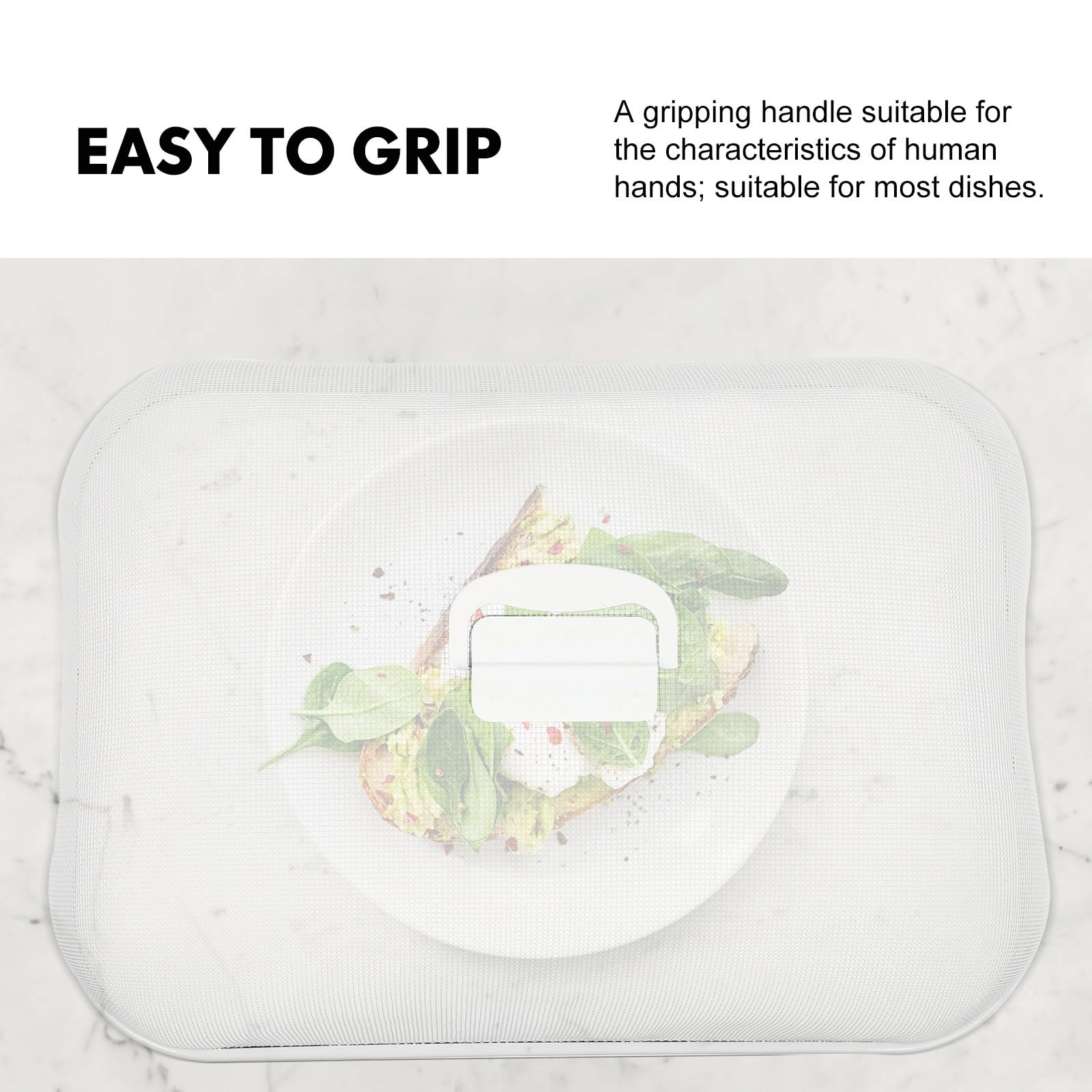 Reusable Metal Mesh Food Covers for Outdoor Dining - Cabilock Food Tents & Plate Screens for Picnic, BBQ, Camping & Party Use | Keep Bugs Away at Table Settings