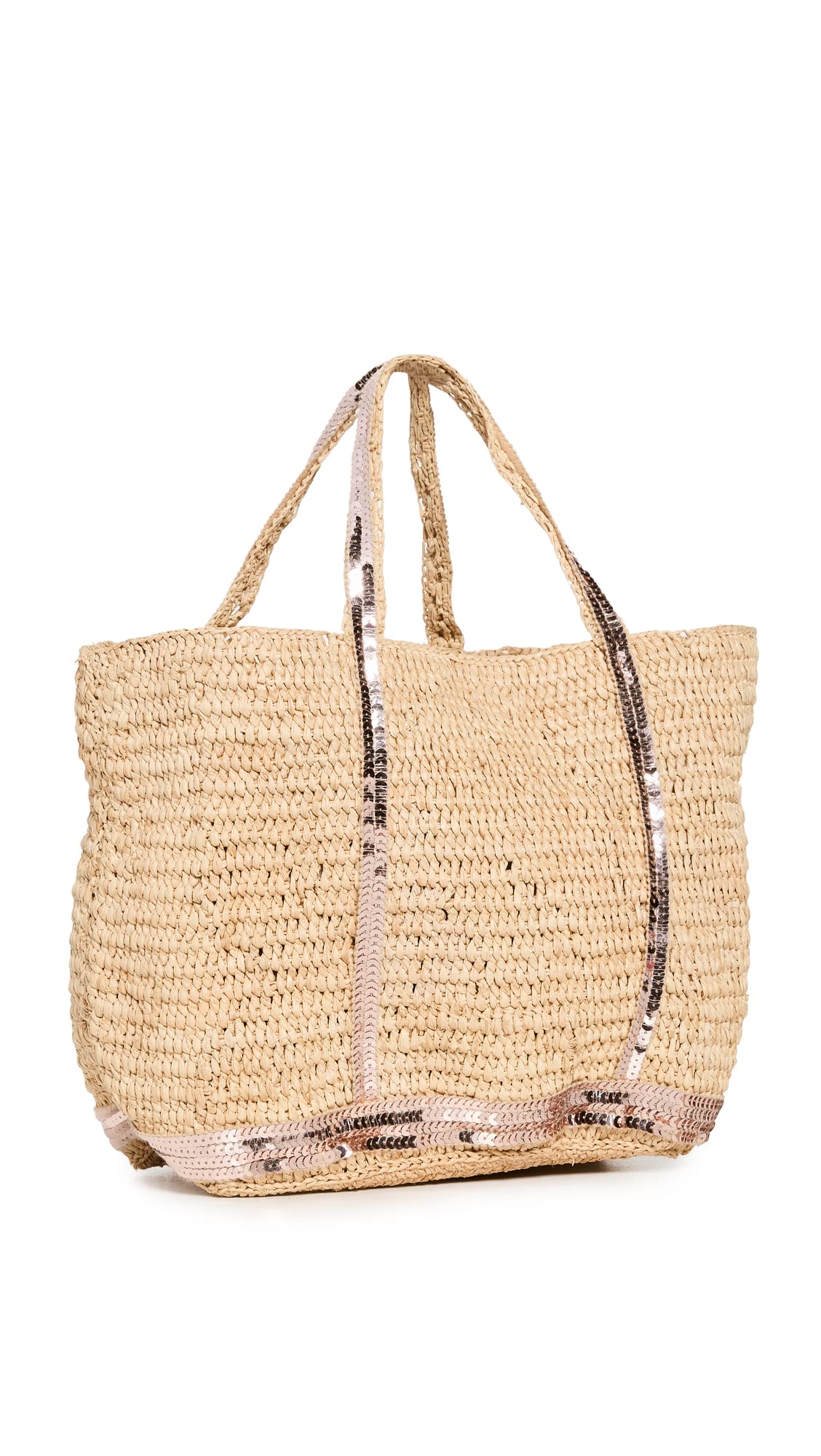 Vanessa Bruno Women's Cabas Small Tote Bag - Stylish & Lightweight Handbag for Work, Travel & Everyday Use | Premium Leather Shoulder Purse