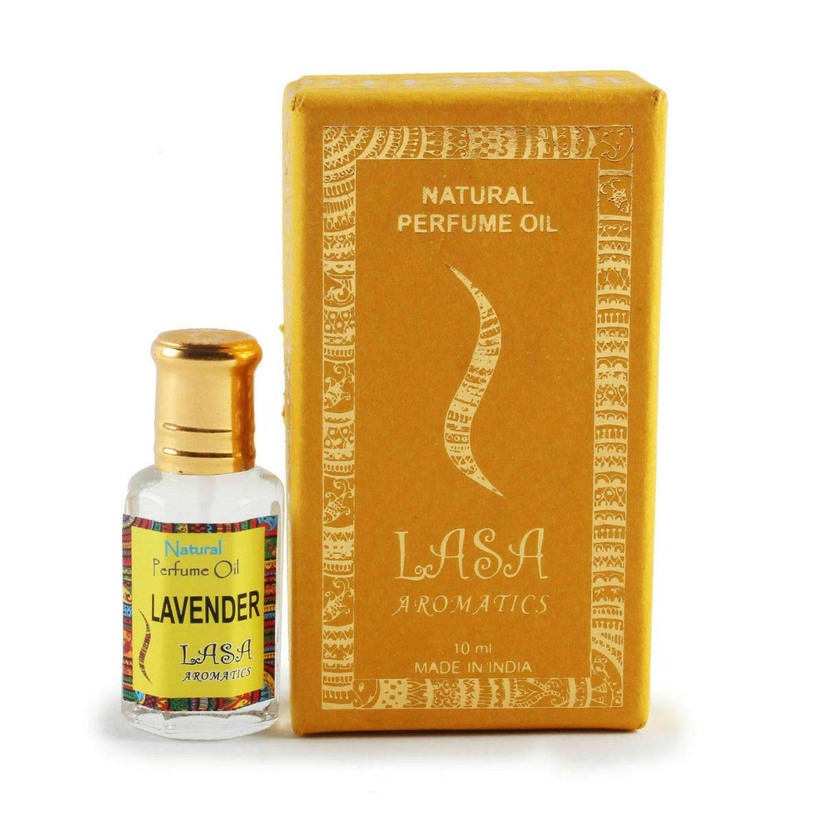 Lasa Aromatic Perfume Oil - 100% Natural Pure Attar for Women & Men - 10ml Bottle with Free Shipping - Perfect for Daily Wear, Special Occasions & Gift Giving