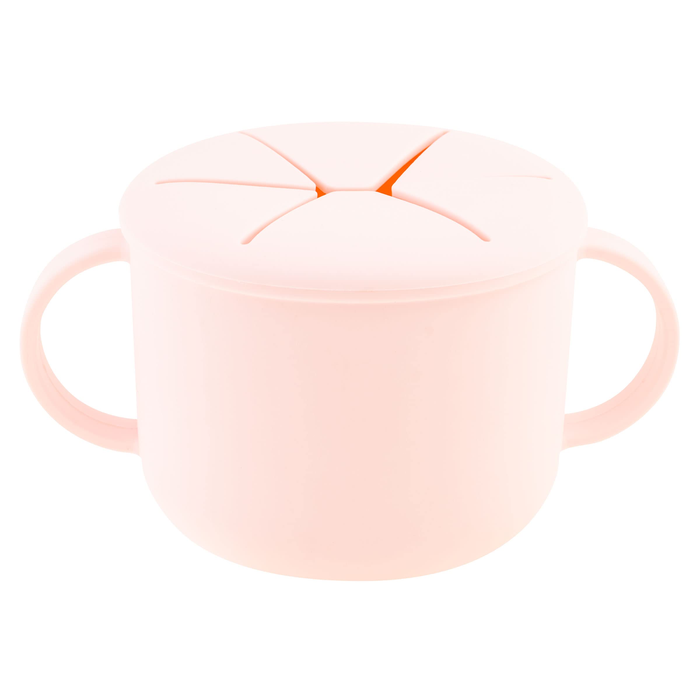 Stephen Joseph Silicone Snack Cup for Babies & Toddlers - Bunny Design, Medium Size | Perfect for On-the-Go Snacks, Daycare, and Travel