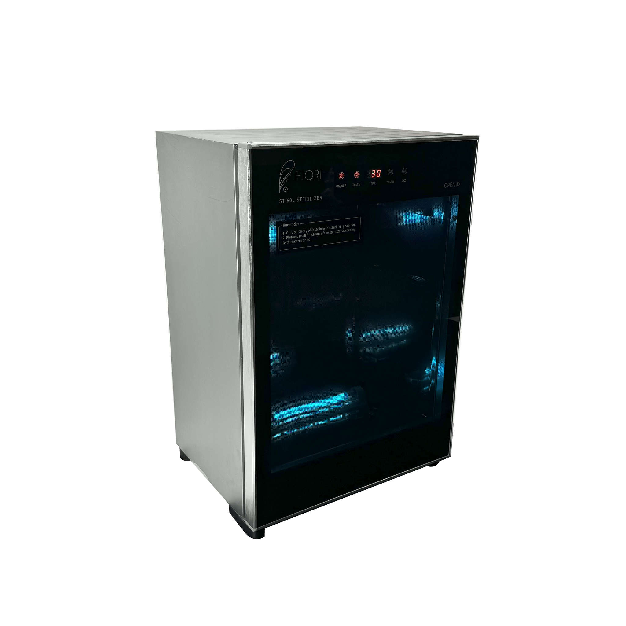Fiori ST 60L Steam Sterilizer for Baby Bottles & Pacifiers - Hospital-Grade Sanitizer for Nursery, Kitchen & Travel Use