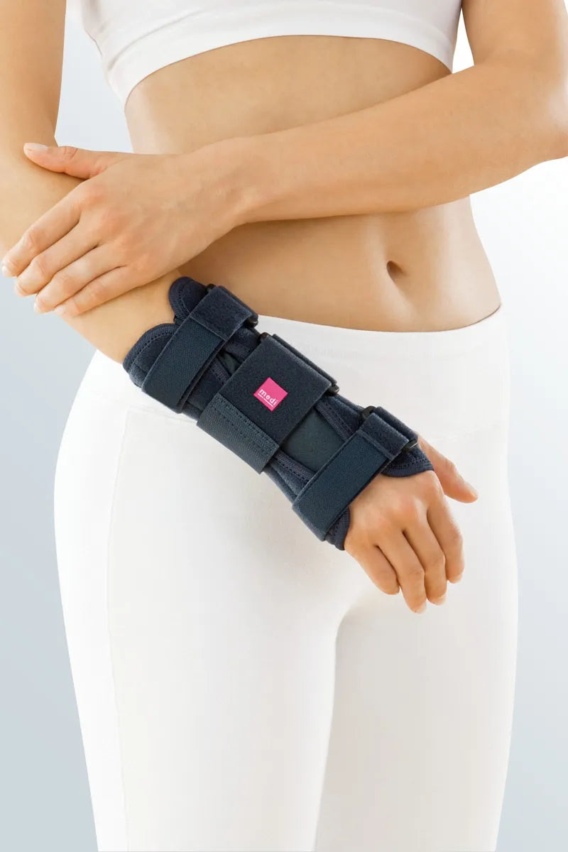 Medi Manumed Wrist Brace Support for Carpal Tunnel, Arthritis & Tendonitis Relief - Adjustable Splint for Pain Relief & Wrist Stability - Perfect for Typing, Gaming & Sports Activities