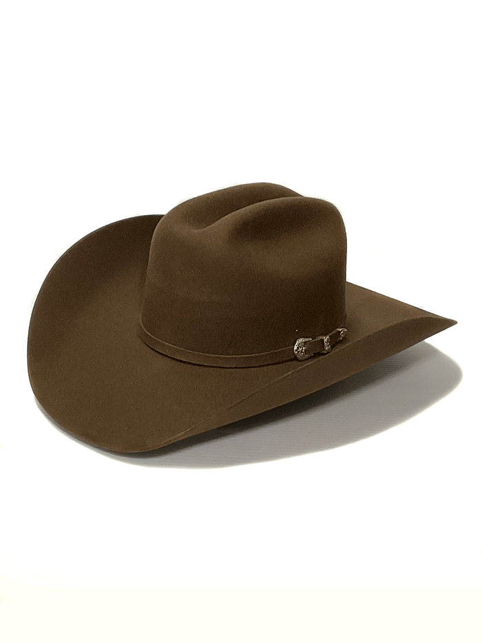 Justin JF0457COUNXLFW 4X Promo Western Felt Cowboy Hat in Fawn - Perfect for Rodeo, Country Music Festivals & Western Style Outfits