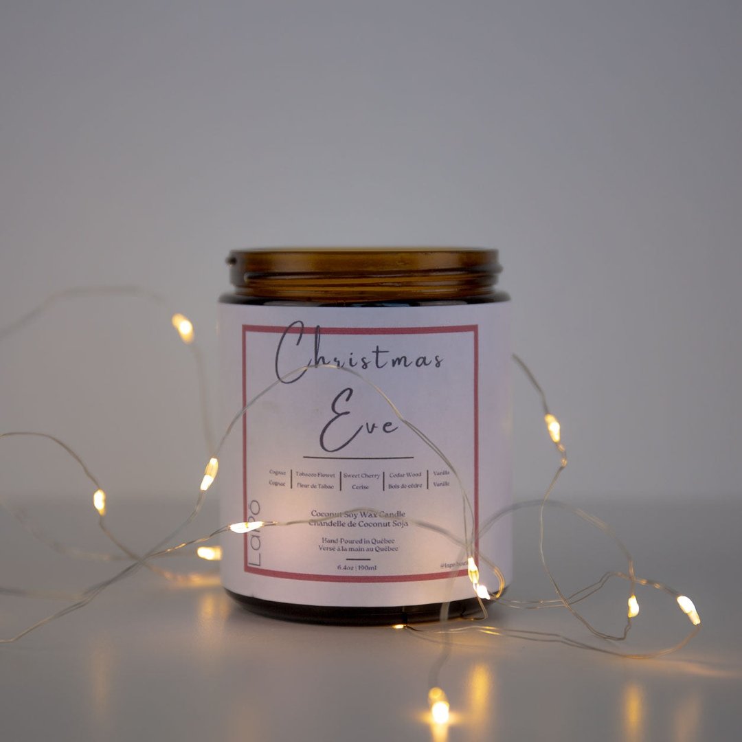 Christmas Eve Scented Candles - Holiday Home Decor & Romantic Ambiance for Festive Nights