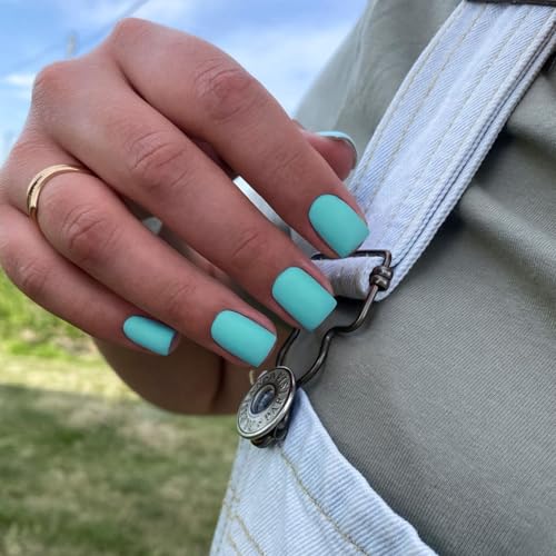 matte light blue