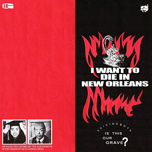 $UICIDEBOY$ I Want to Die in New Orleans CD | Official Album | Hip Hop Music | Perfect for Fans & Collectors | Great for Car Rides, Workouts & Music Lovers