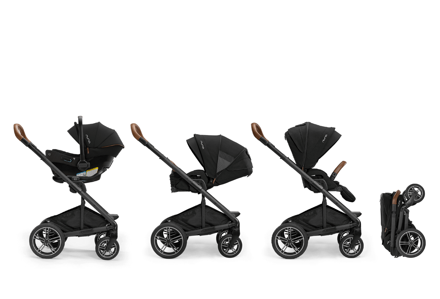 Nuna Pipa urbn + MIXX Next Travel System - Lightweight Infant Car Seat & Stroller Combo for Safe & Comfortable Travel - Perfect for City Walks, Airports & Family Outings