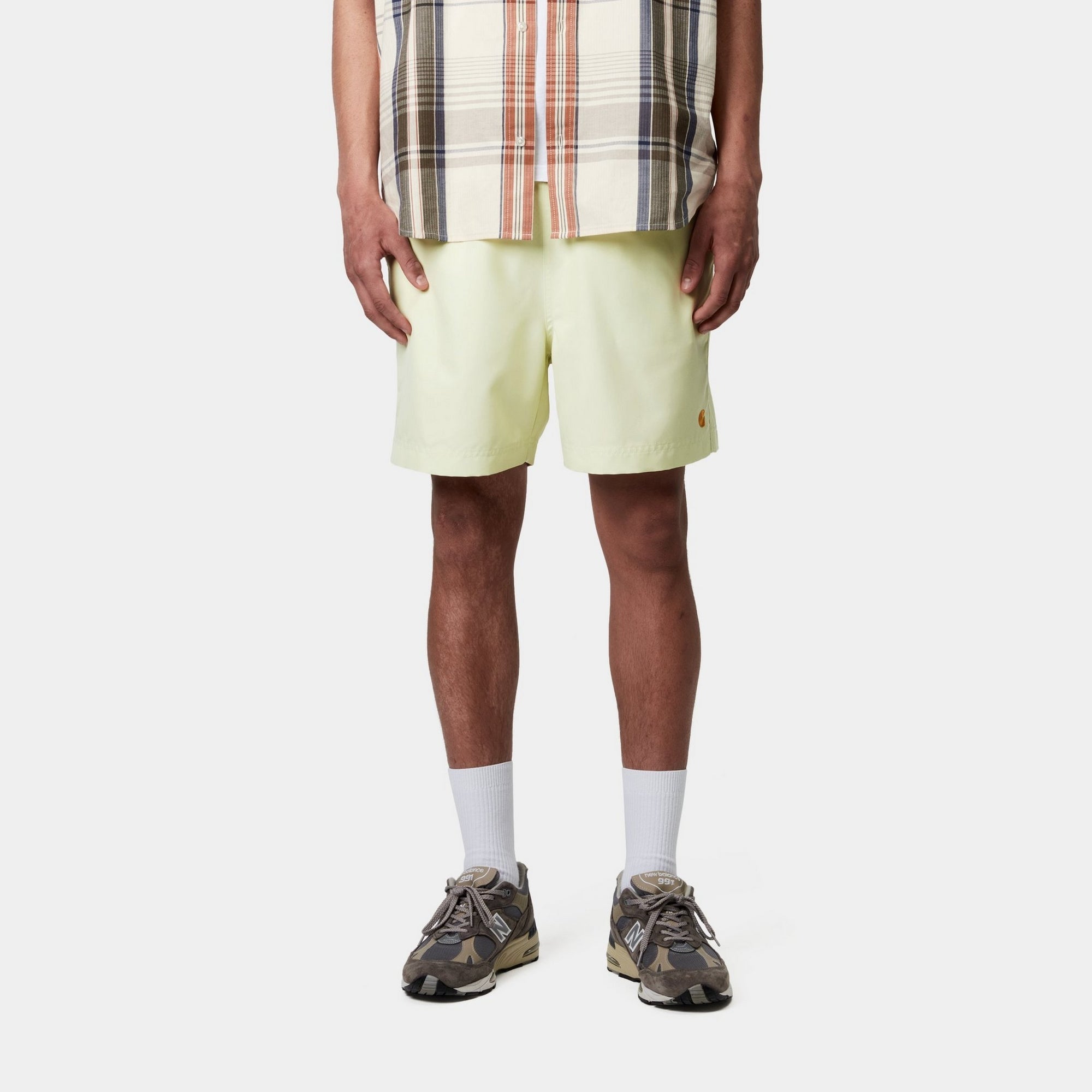Chase Swim Trunks for Men | Quick-Dry Air Green Swim Shorts - Perfect for Beach, Pool & Summer Vacations