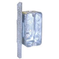 661 Single Gang Handy Box with Bracket - Durable Metal Electrical Box for Home & Commercial Wiring - Perfect for DIY Projects, Renovations, and Electrical Installations