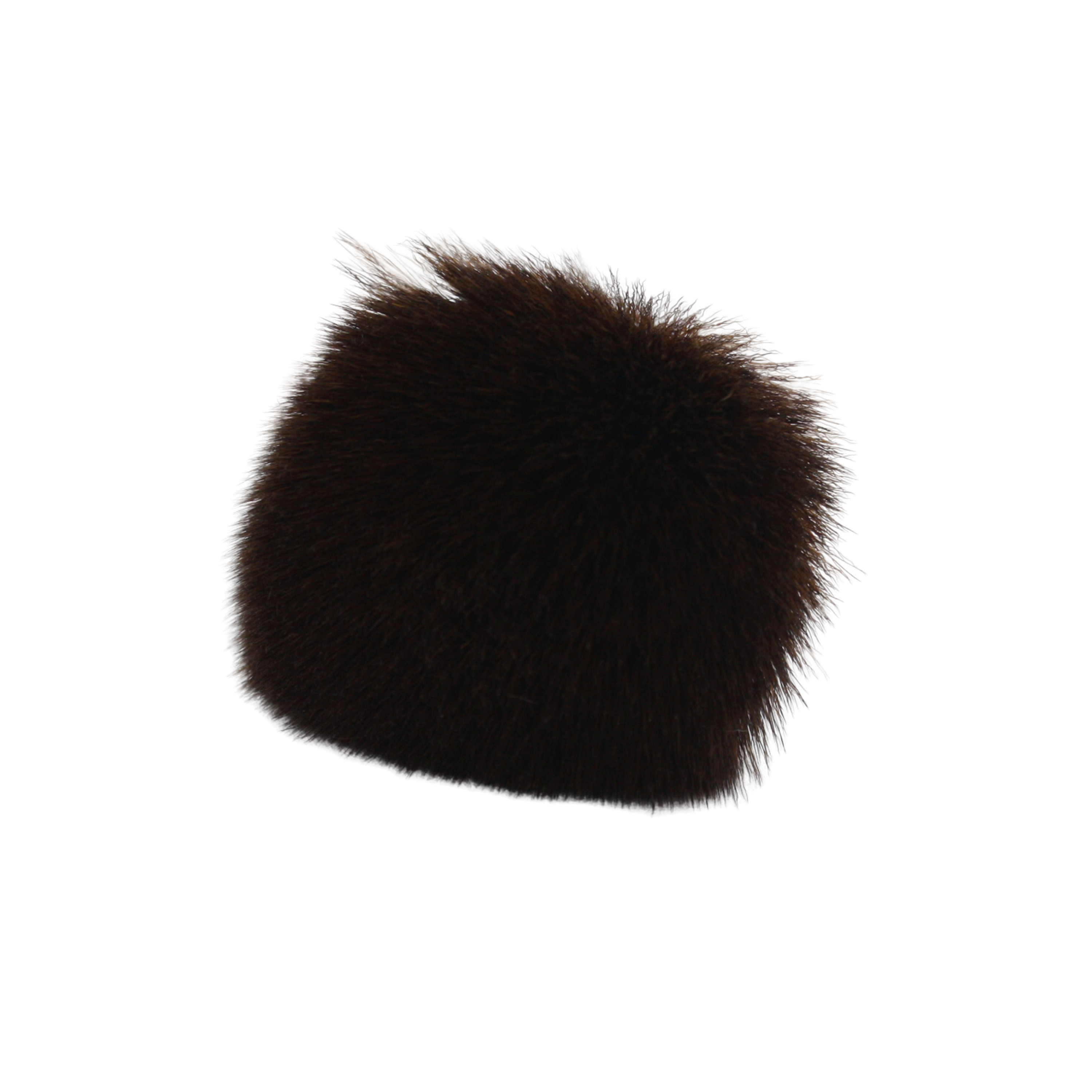 24mm Faux Horse Hair Synthetic Shaving Brush Knot - Durable & Soft for Wet Shaving, Lathering Creams & Soaps (Perfect for Barber Shops & Home Grooming Kits)