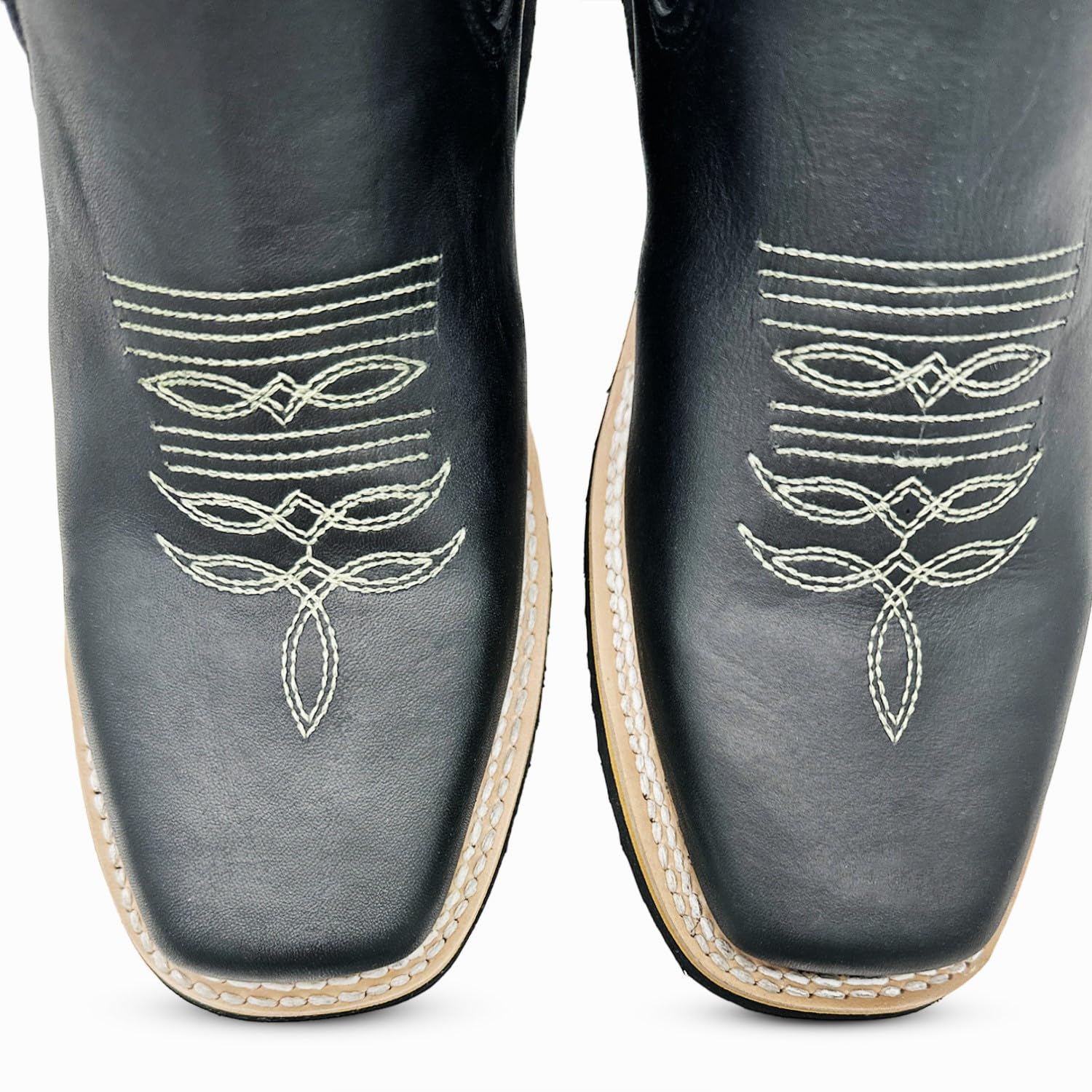 **Western Cowboy Boots for Men - Short Ankle Rodeo Boots - Comfortable & Stylish for Country Dancing, Rodeos & Casual Wear**