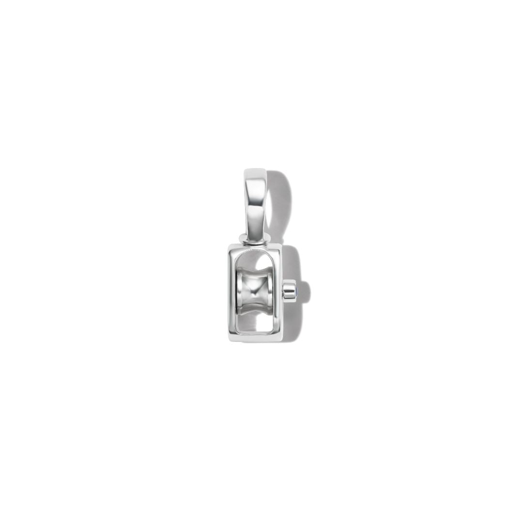 Marla Aaron Sterling Silver Sapphire Baby Pulley Necklace - Elegant Jewelry for Women, Perfect Gift for Birthdays & Anniversaries | Ideal for Everyday Wear & Special Occasions