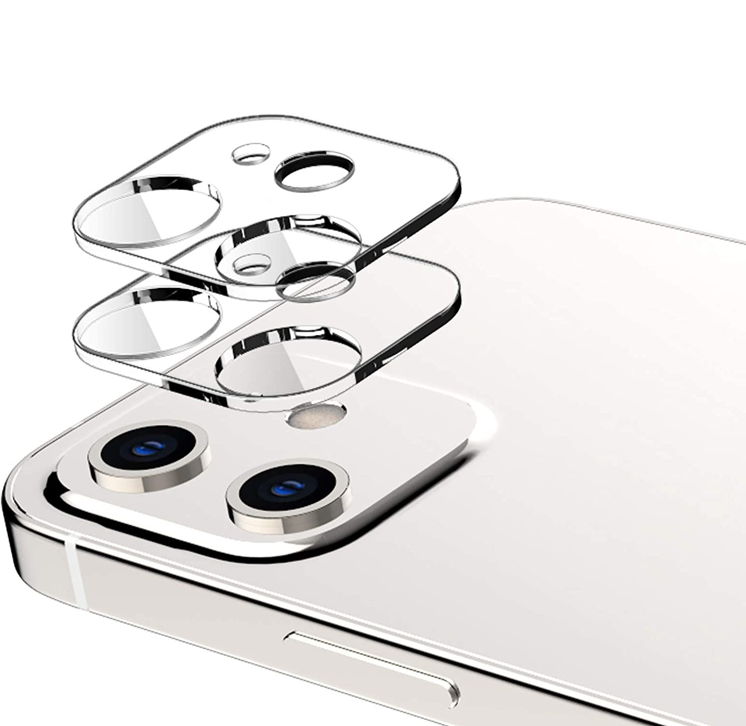 Premium Camera Lens Protector for iPhone 12/12 Pro/12 mini/12 Pro Max - 2 Pack HD Clear Scratch-Resistant Screen Protector - Perfect for Outdoor Photography, Travel & Daily Protection