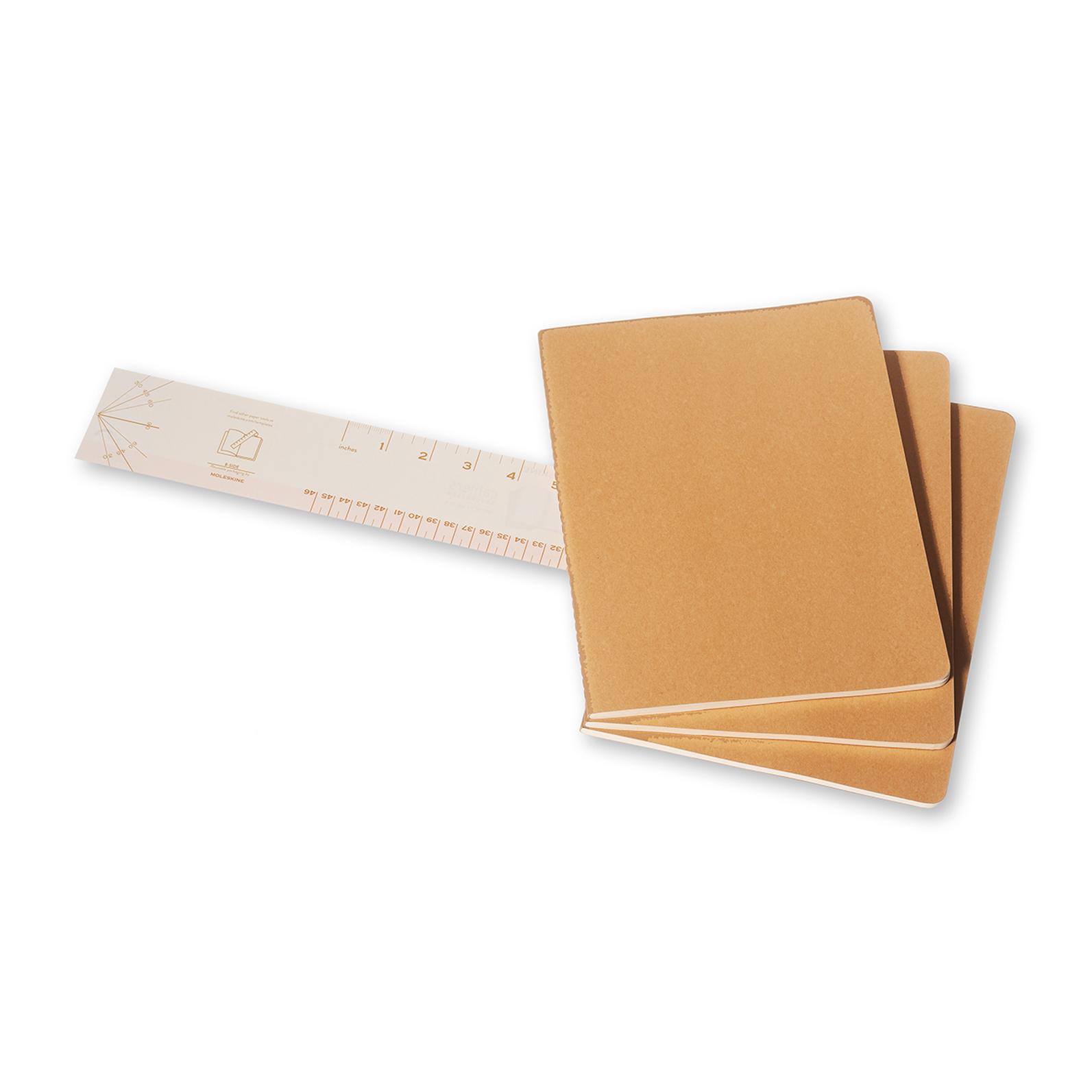 Premium Cahier Extra Large Notebook Set - A5 Size, 3-Pack, 120gsm Thick Paper, Dotted Grid - Perfect for Journaling, Sketching & Bullet Journaling, Ideal for Students, Artists & Professionals